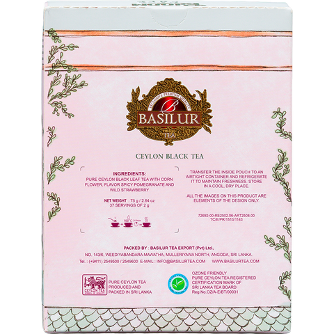 Bloom Café-Te negro Aciano y Granada - Berry Twist- 75G - Basilur