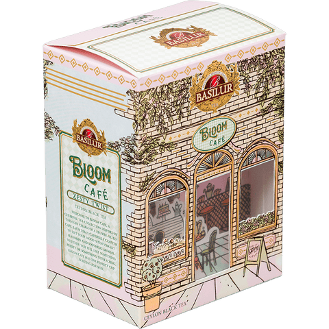 Bloom Café-Te negro Naranja Calendula - Zesty Twist- 75G - Basilur