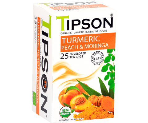 Tipson - Curcuma Con Durazno 25 Bolsas