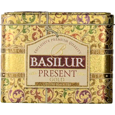 Té En Hoja Present Gold - Te Negro Navidad - Basilur