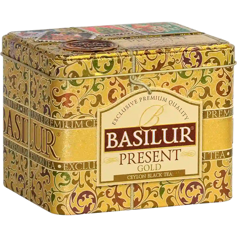 Té En Hoja Present Gold - Te Negro Navidad - Basilur
