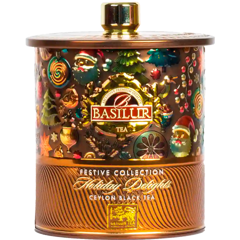 Festive - Holiday Delights -Te Negro Cardamomo Canela - Basilur