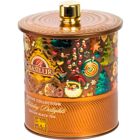 Festive - Holiday Delights -Te Negro Cardamomo Canela - Basilur