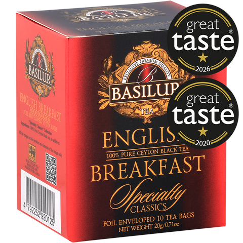 Té Negro Ceylon- English Breakfast - 10 Bolsas - Basilur