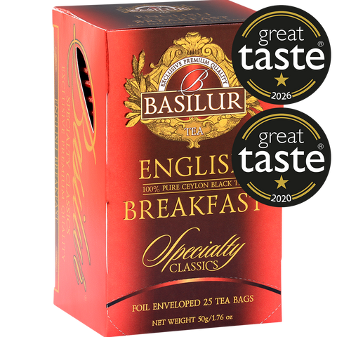 Té Negro - English Breakfast - 25 Bolsas - Basilur