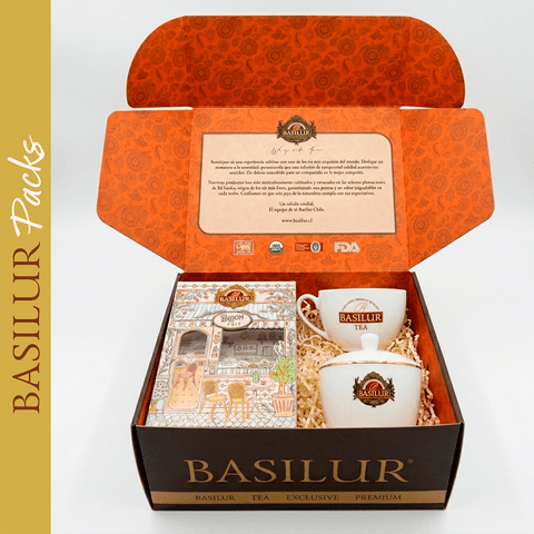 Set de Regalo Basilur "Elegant Morning" – Porcelana & Té - Basilur