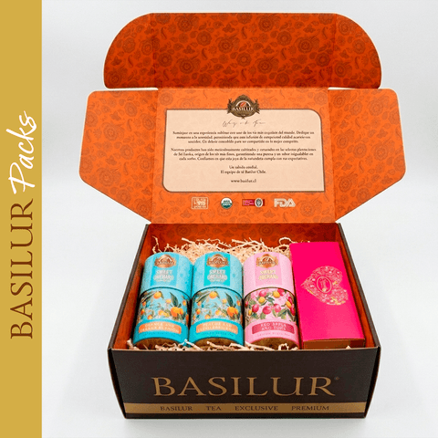 Pack Regalo Basilur Dulce Tentación – Trilogía Orchard & Chocolate - Basilur