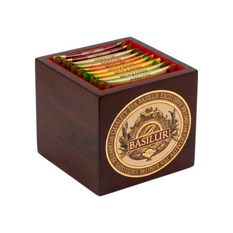 Pack Basilur Sweet Orchard Deluxe – Trilogía Frutal & Chocolate - Basilur