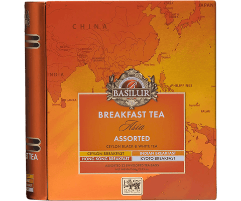 Libro de Té - Breakfast Asia - 32 Bolsitas - Basilur