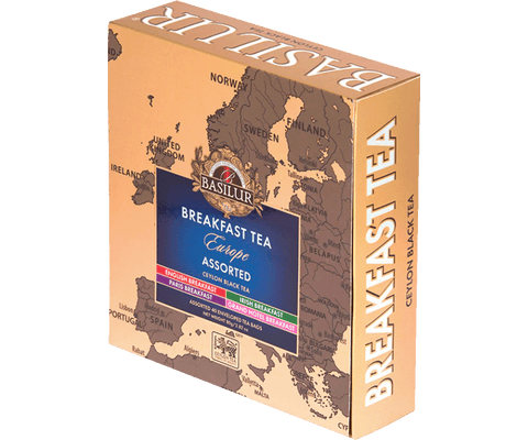 Caja de Té - Breakfast Europa - 40 Bolsitas - Basilur