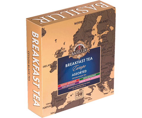 Caja de Té - Breakfast Europa - 40 Bolsitas - Basilur