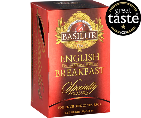 Té negro - ENGLISH BREAKFAST - 25 Bolsas - Basilur