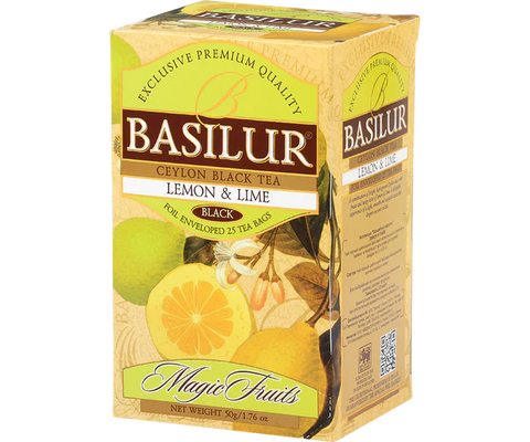 Té negro ceylon- Lemon & Lime  25 bolsas (Té negro, lima y limon)