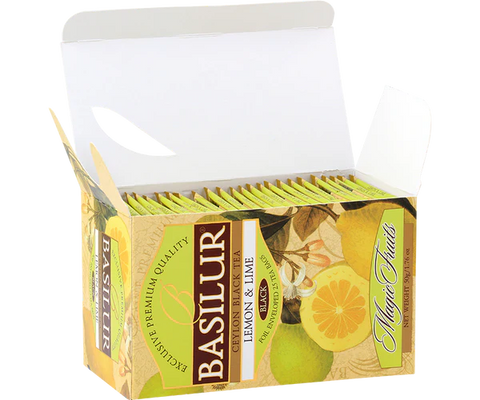 Té negro ceylon- Lemon & Lime  25 bolsas (Té negro, lima y limon)