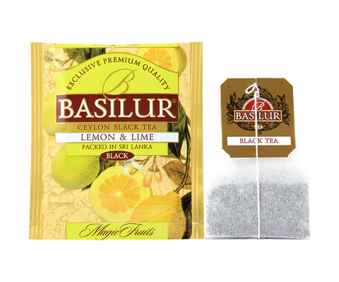Té negro ceylon- Lemon & Lime  25 bolsas (Té negro, lima y limon)