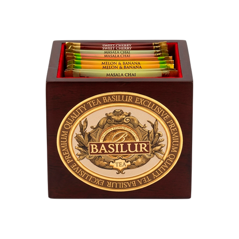 Caja Exhibidora De Madera Para 10 Bolsas - Basilur