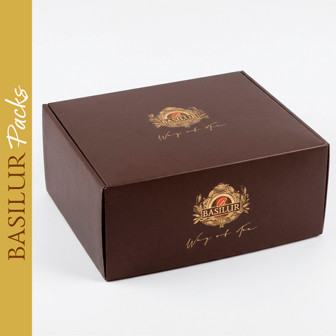 Pack Basilur Distinción – Mix Orchard & Cajita de Madera - Basilur