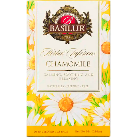 Chamomile 20 bolsitas - Infusión Premium de Manzanilla - Basilur