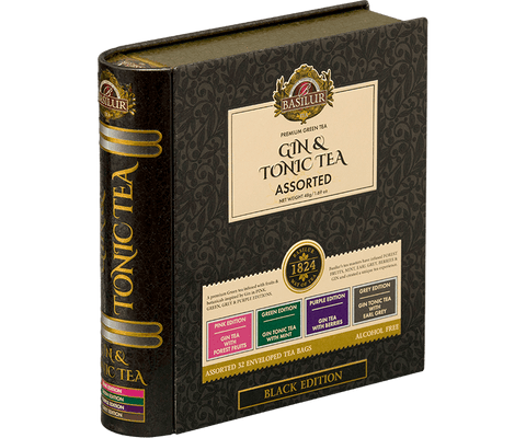 Book Gin Tonic Assorted Black Edition - 32 Bolsitas