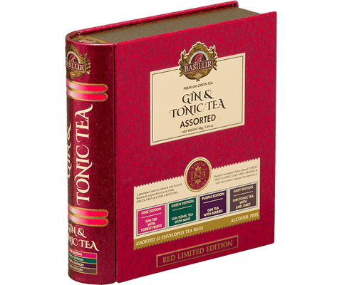 Book Gin Tonic Assorted Red Edition - 32 Bolsitas