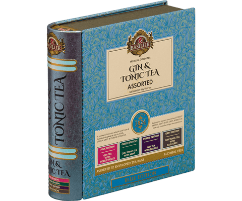 Book Gin Tonic Assorted Blue Edition - 32 Bolsitas