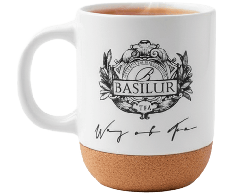 Mug Basilur con Base de Corcho - Edición "Way of Tea"