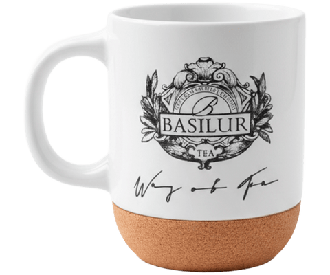 Mug Basilur con Base de Corcho - Edición "Way of Tea"