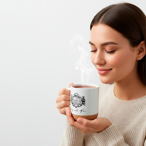 Mug Basilur con Base de Corcho - Edición "Way of Tea"