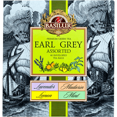 Te Earl Grey Te verde Surtidos - 40 Bolsas Basilur