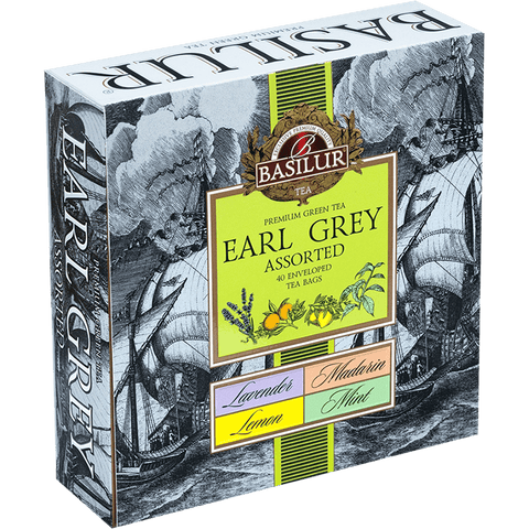 Te Earl Grey Te verde Surtidos - 40 Bolsas Basilur