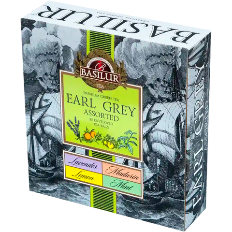 Te Earl Grey Te Verde Surtidos - 40 Bolsas Basilur