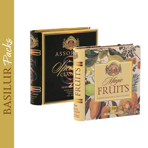 PACK Libro de Té en Bolsitas x 2 - Basilur