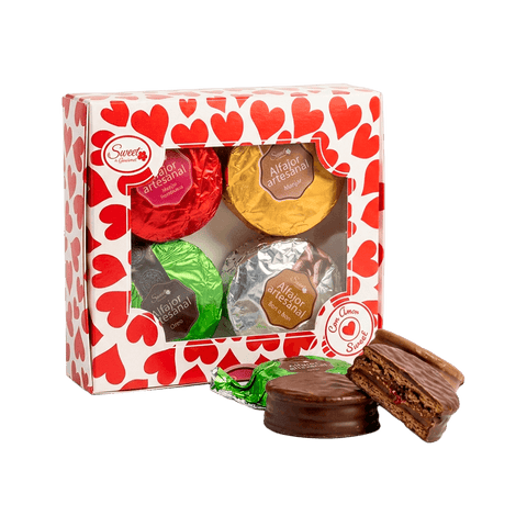 Caja Alfajores Artesanales Sweet Gourmet - 4 Unidades