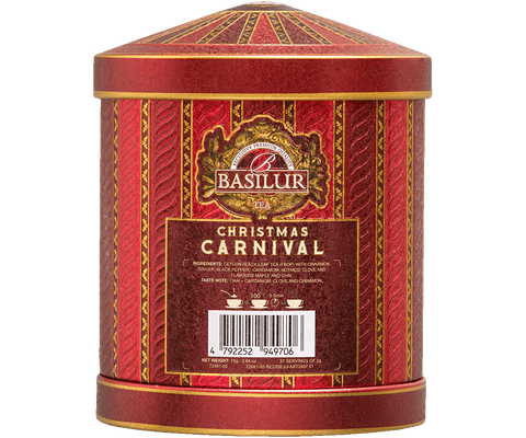 Te Negro con Miel de Arce, Canela y Especias - Music Festival Christmast -Hoja  75 gr - Basilur