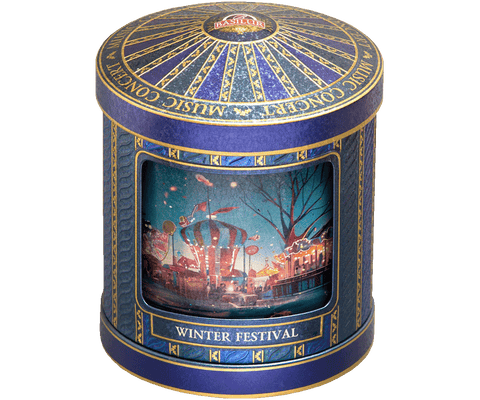 Te Negro con Piña - Music Festival Winter -Hoja  75 gr - Basilur