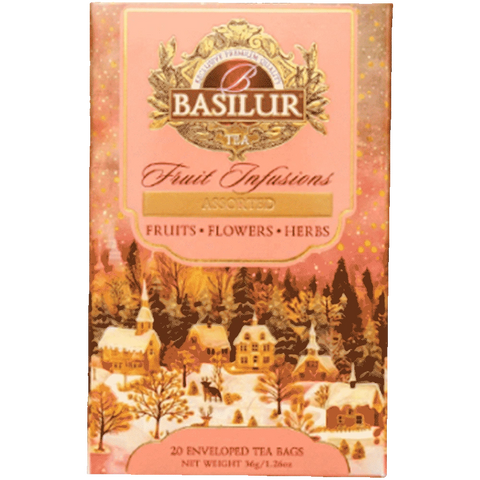 Fruit Infusion Navidad - Assorted 20 Bolsas -Basilur