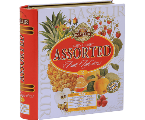 Infusiones frutas- Lata Regalo Tea Book Fruity Delight 32 bolsas
