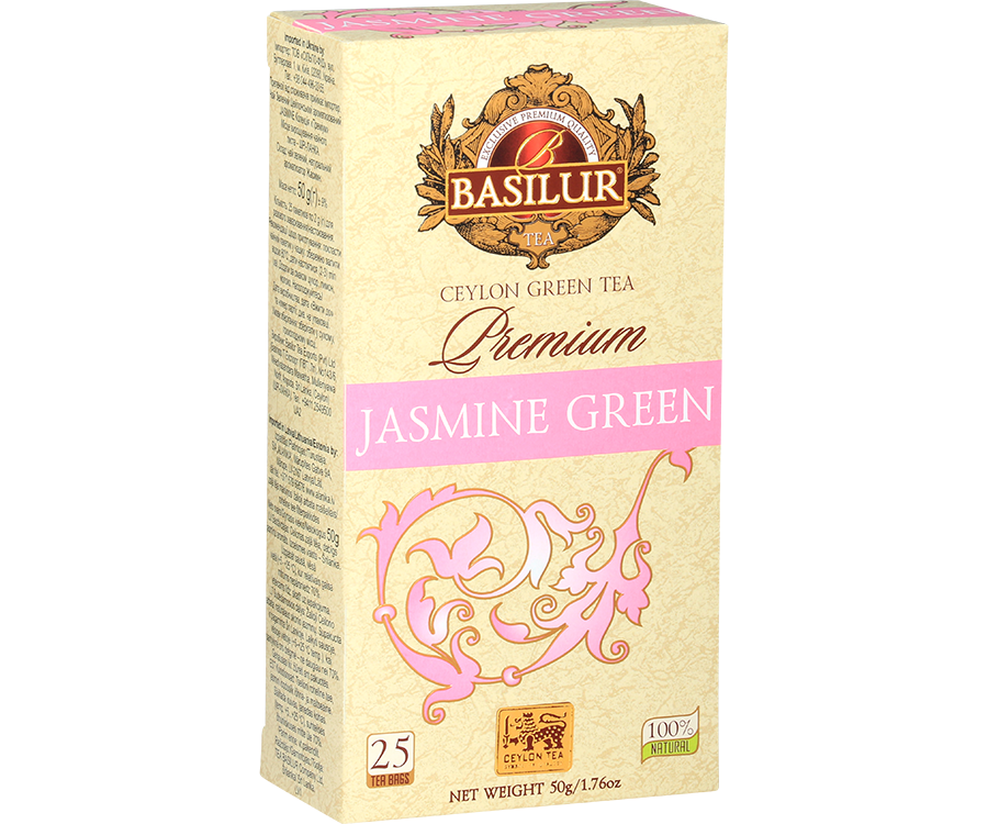 Té Verde con Jasmín 25 bolsas.