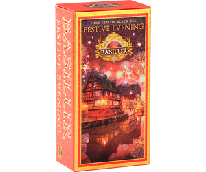 Té negro Ceilan- Lata Regalo  Festive Evening 75 gr (té negro Ceylon, miel de maple,vainilla)