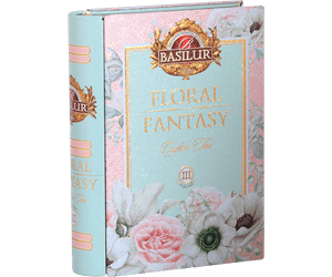 Te Ceylon-  Lata regalo  Floral Fantasy Vol 3  20 piramides (té verde , rosas, ceresa)