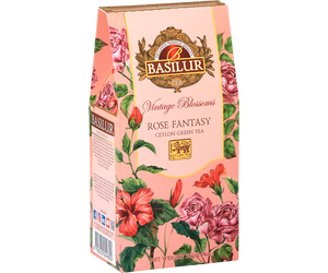ROSE FANTASY 75 gr  (Te verde con Rosas y Hibiscus )